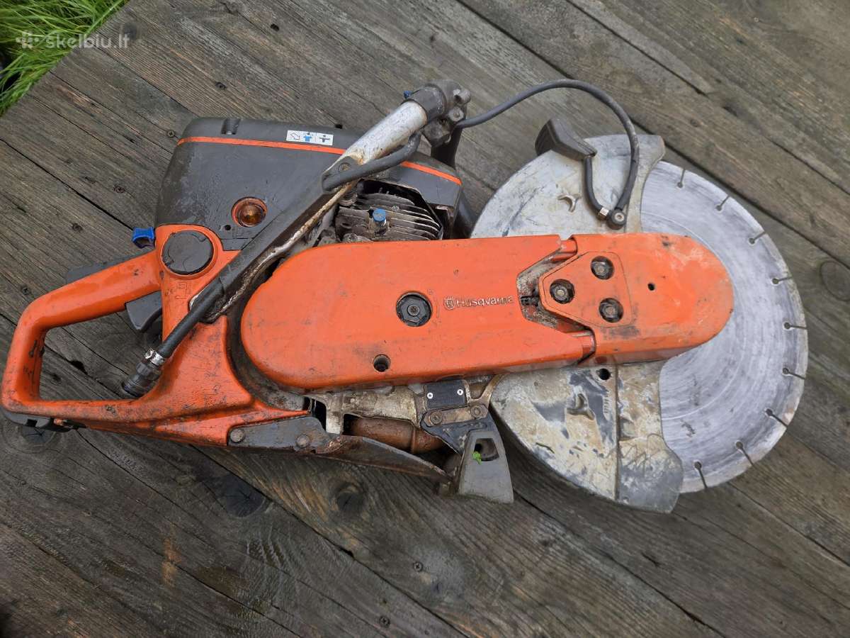 Husqvarna K770 benzininė betono/asfalto pjaustyklė - nuotraukos Nr. 11