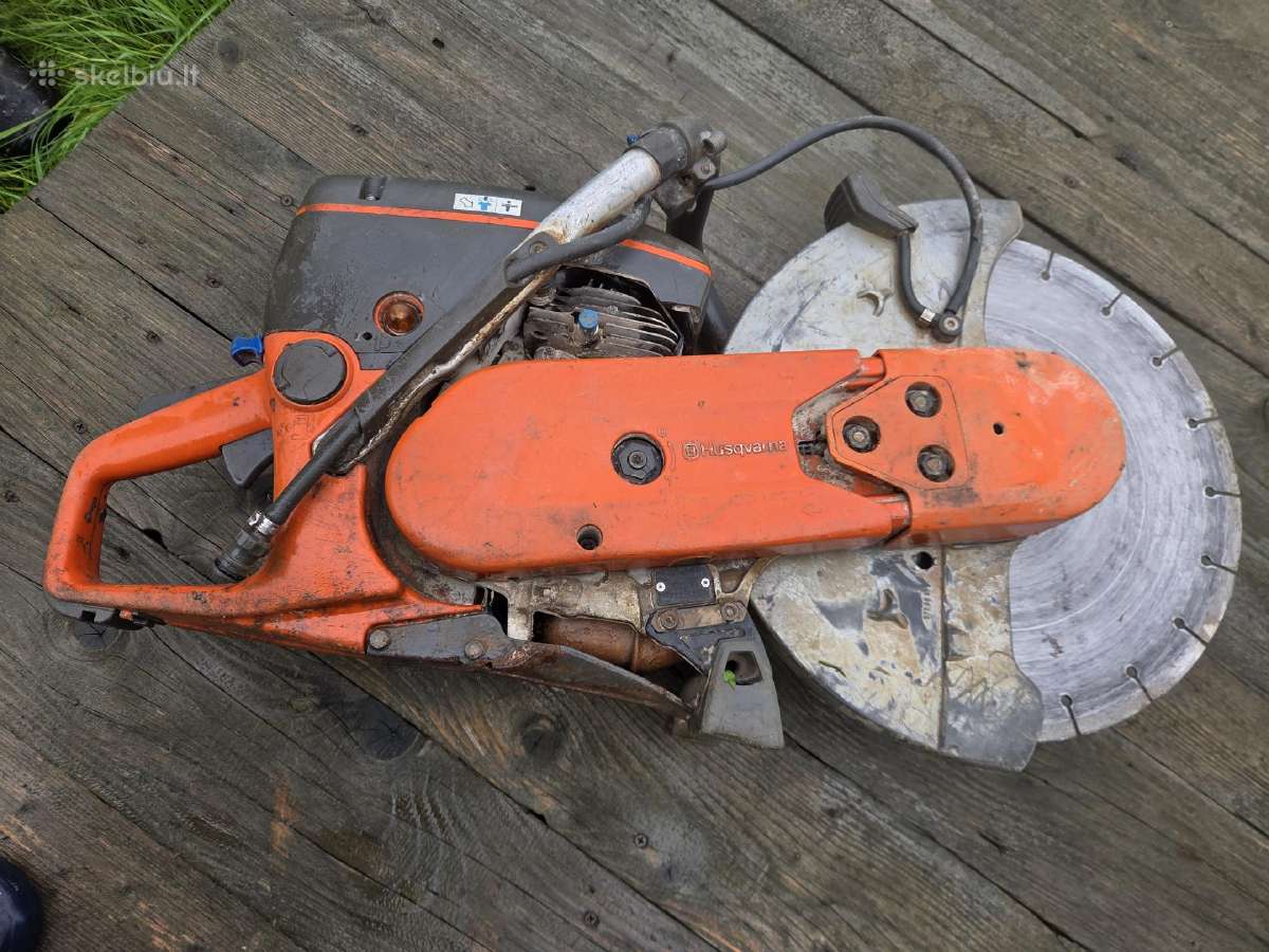 Husqvarna K770 benzininė betono/asfalto pjaustyklė - nuotraukos Nr. 12