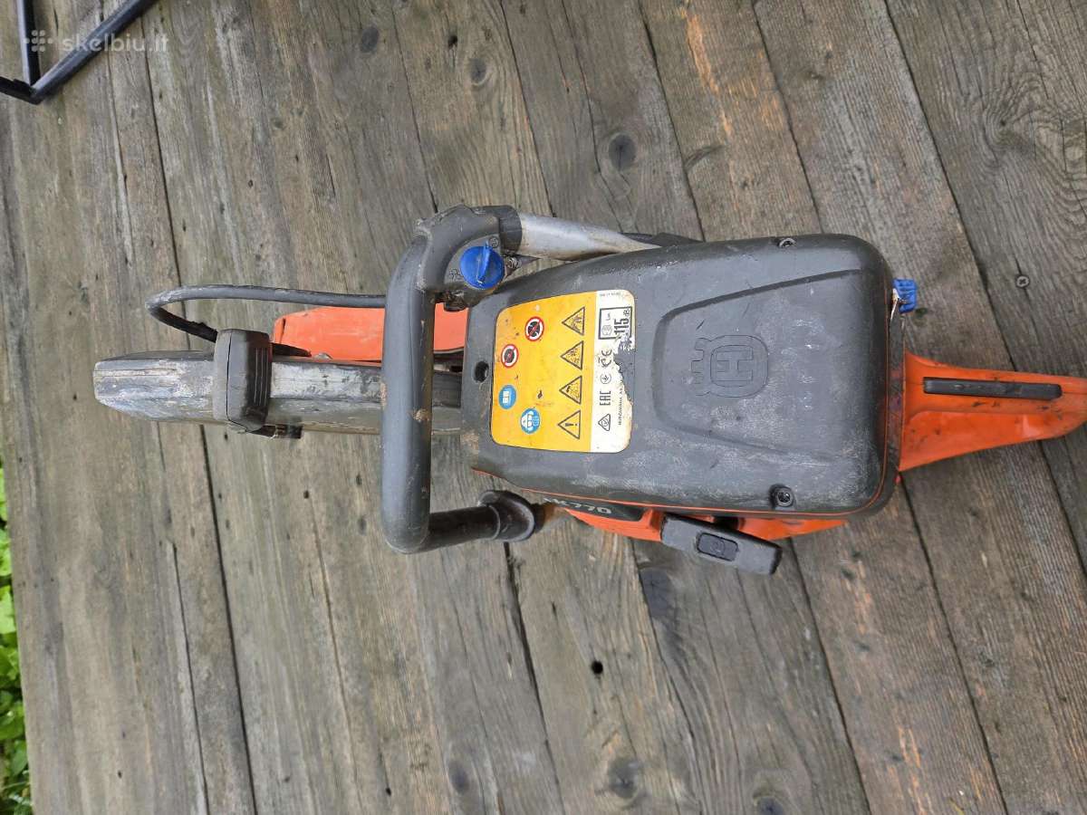 Husqvarna K770 benzininė betono/asfalto pjaustyklė - nuotraukos Nr. 15