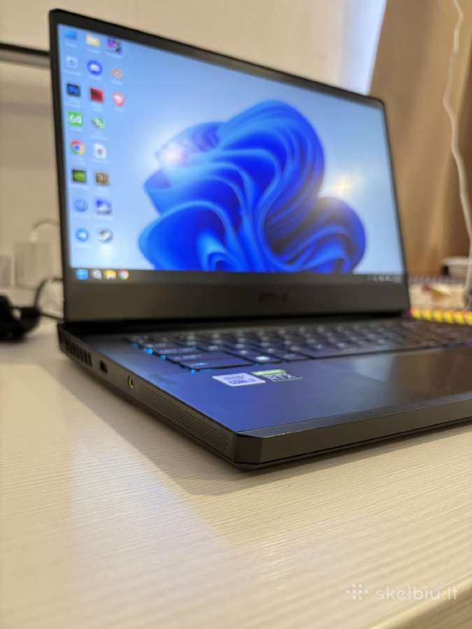 Msi Gp66 Leopard Rtx 3070 i7 16gb 1tb SSD - nuotraukos Nr. 15