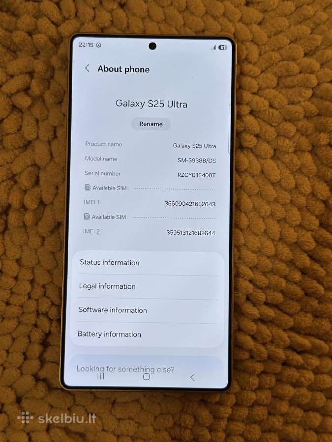 Samsung Galaxy S25 Ultra 256gb - nuotraukos Nr. 7