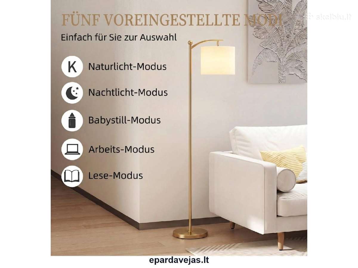 Auksinis LED toršeras su valdymo pulteliu - nuotraukos Nr. 8