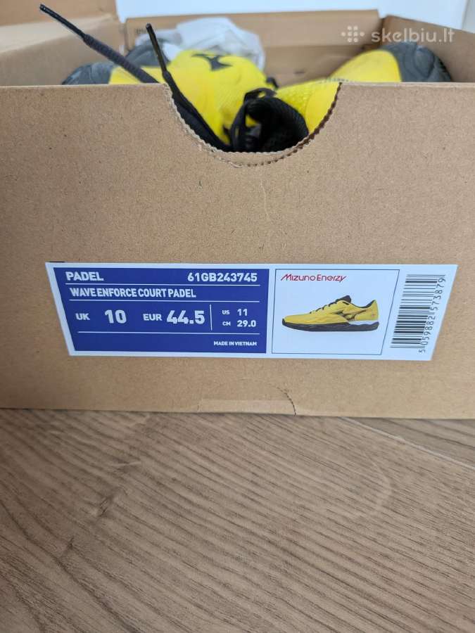 Mizuno Wave Enforce Court padelio batai - nuotraukos Nr. 7