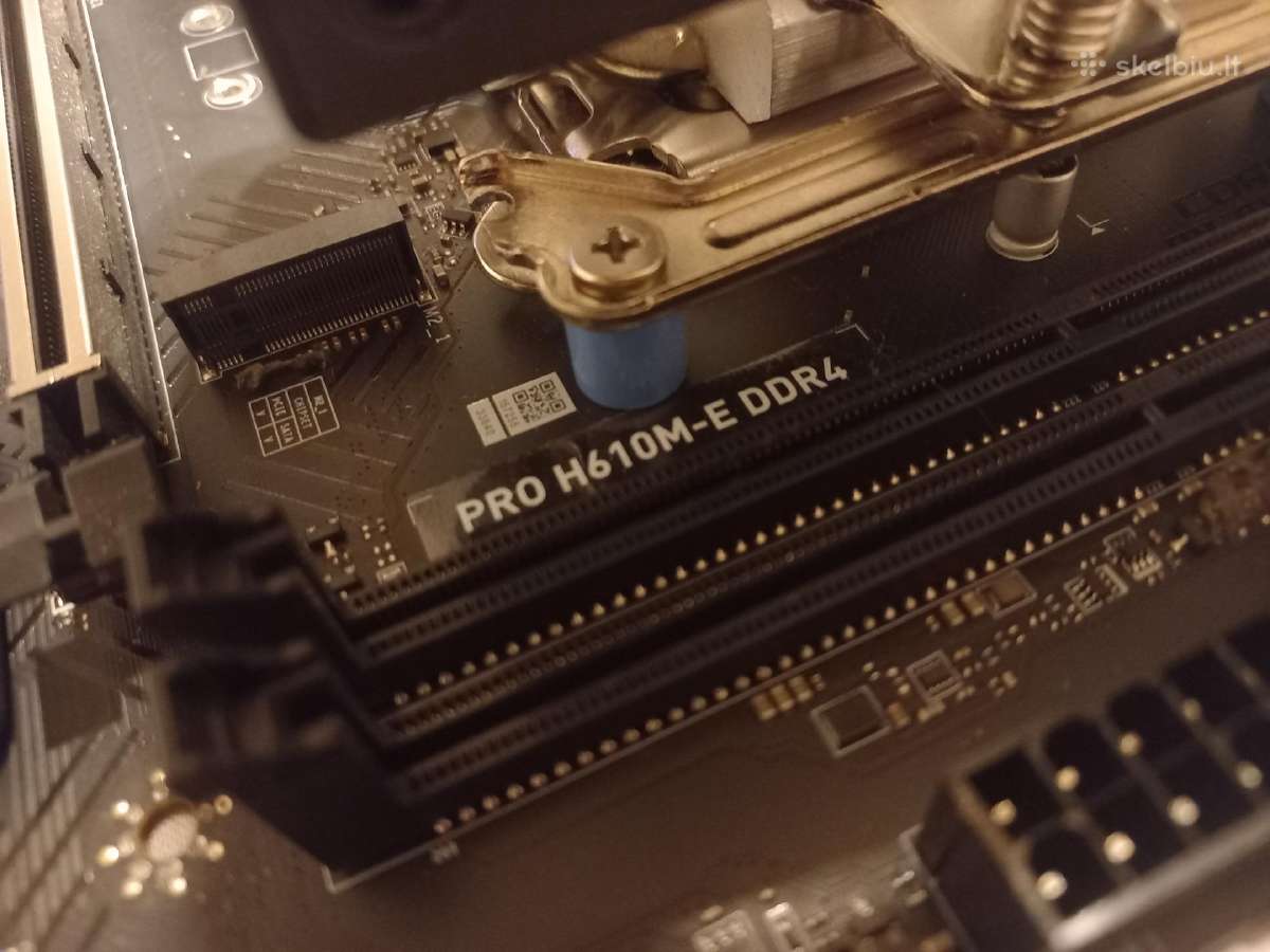 MB Msi Pro H610m-e i5-12400f - nuotraukos Nr. 3