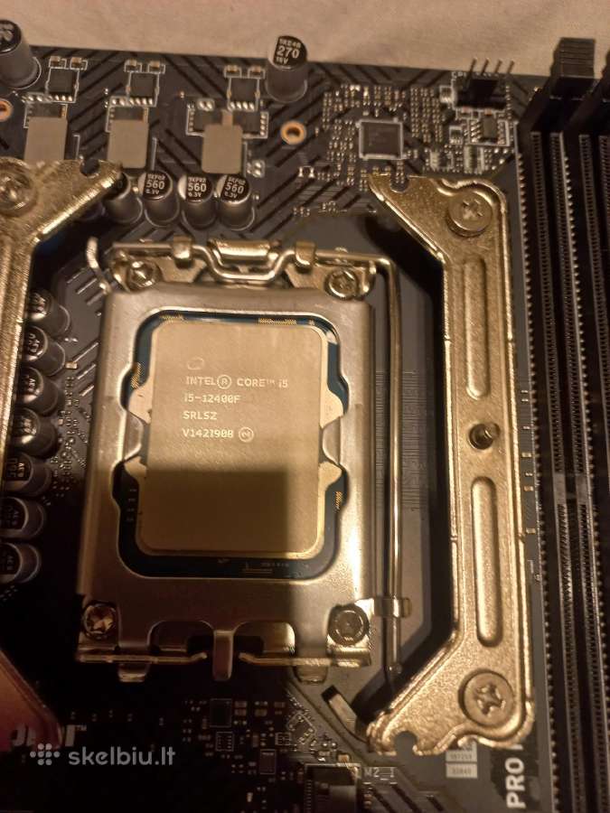 MB Msi Pro H610m-e i5-12400f - nuotraukos Nr. 4