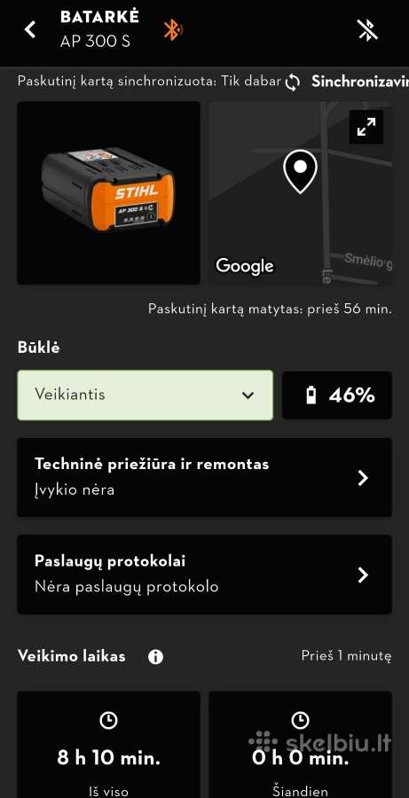 Stihl Msa 220 C + Ap 300 S Pjūklas - nuotraukos Nr. 3