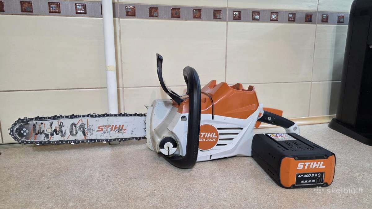 Stihl Msa 220 C + Ap 300 S Pjūklas - nuotraukos Nr. 4
