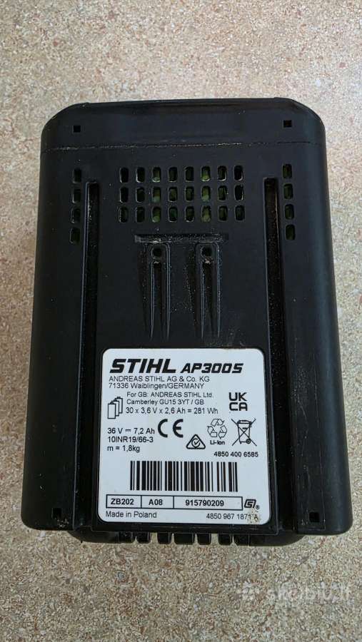 Stihl Msa 220 C + Ap 300 S Pjūklas - nuotraukos Nr. 6