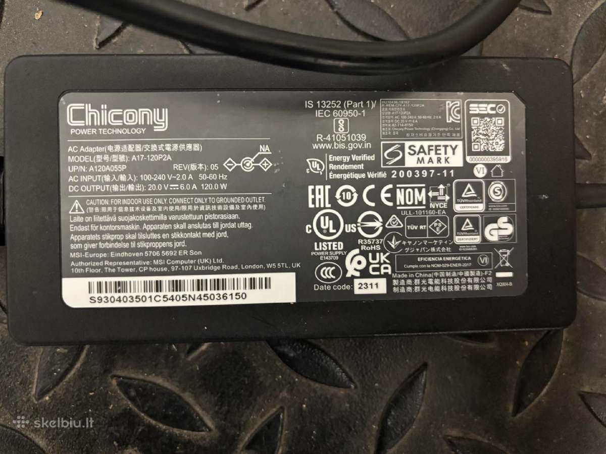 Žaidimų nešiojamasis kompiuter Msi Cyborg 15 A12v - nuotraukos Nr. 6