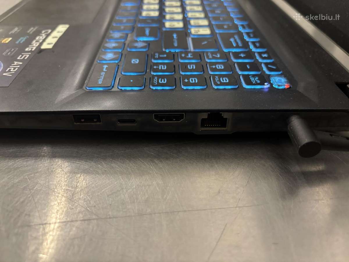 Žaidimų nešiojamasis kompiuter Msi Cyborg 15 A12v - nuotraukos Nr. 8