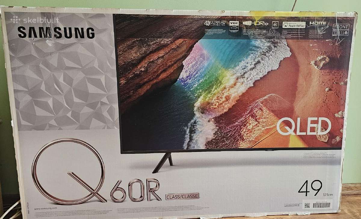 Samsung Qled 50 colių, Qe49q60r geras - nuotraukos Nr. 2