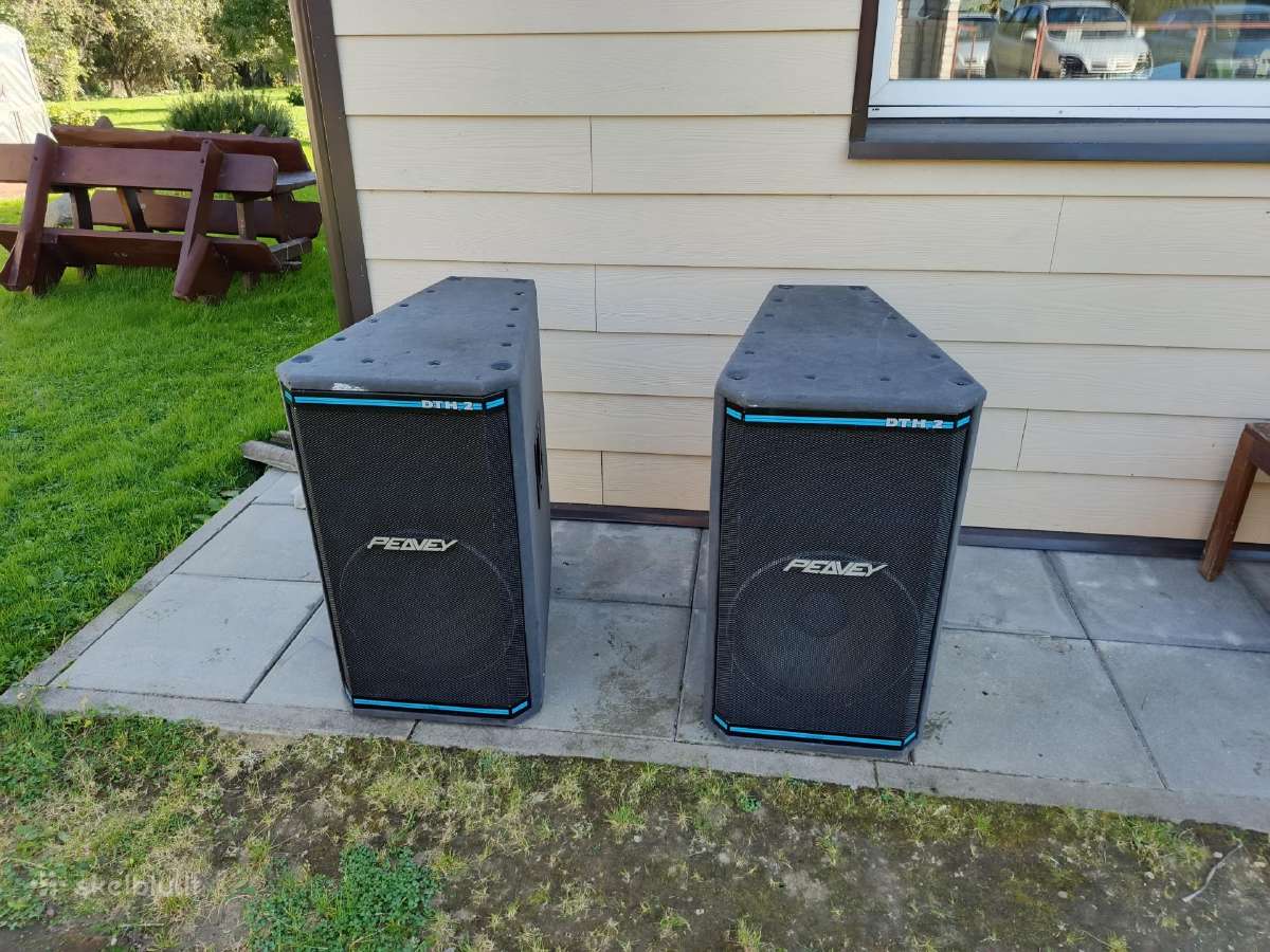 Vintazines, retos garso kolonėlės Peavey dth 2 - nuotraukos Nr. 2