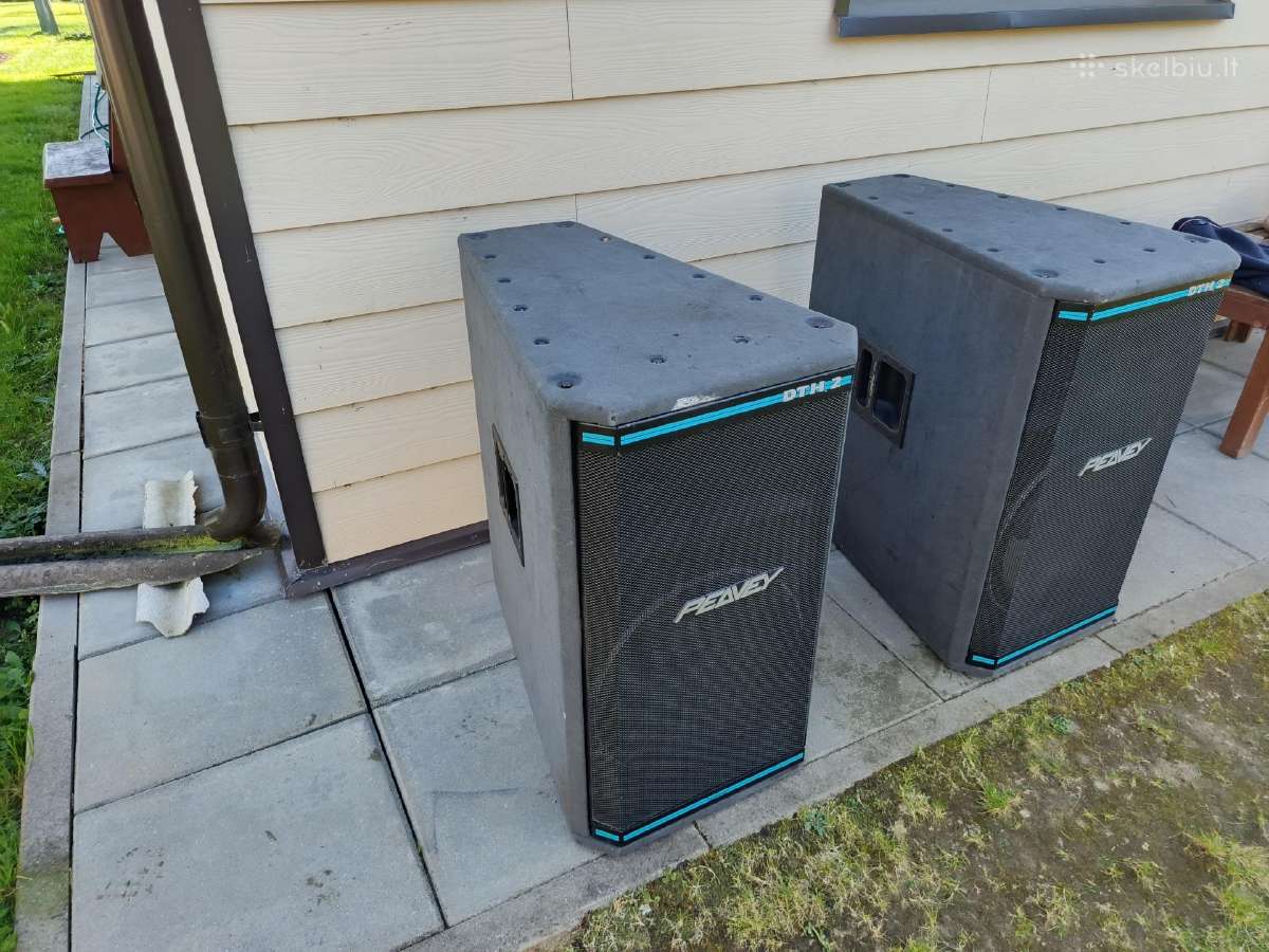 Vintazines, retos garso kolonėlės Peavey dth 2 - nuotraukos Nr. 4