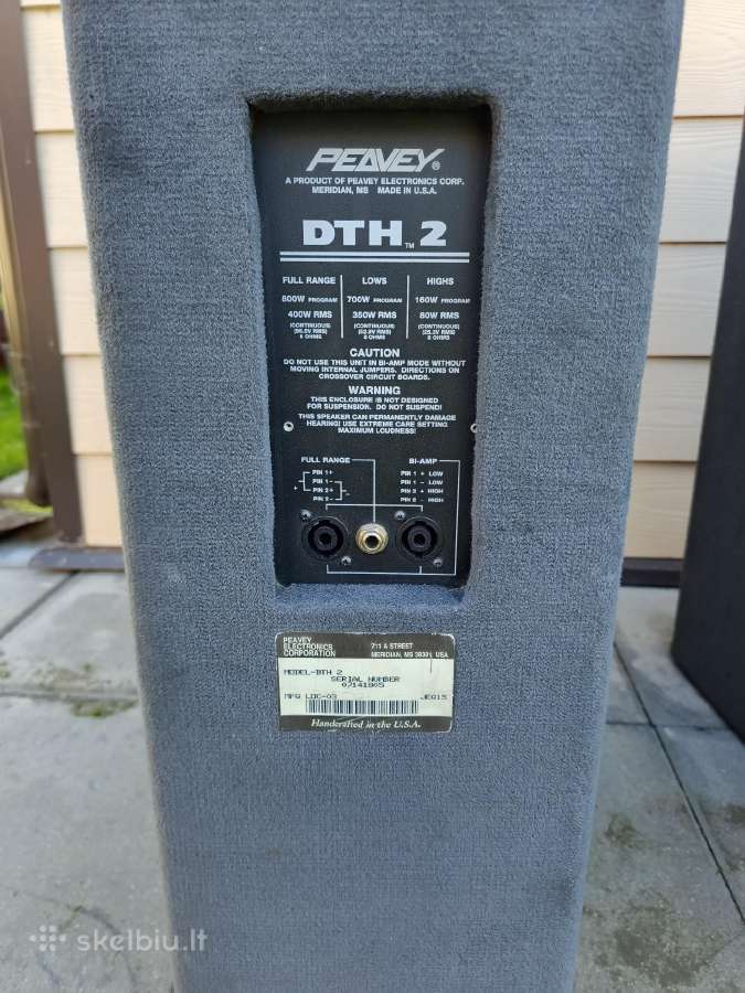 Vintazines, retos garso kolonėlės Peavey dth 2 - nuotraukos Nr. 7