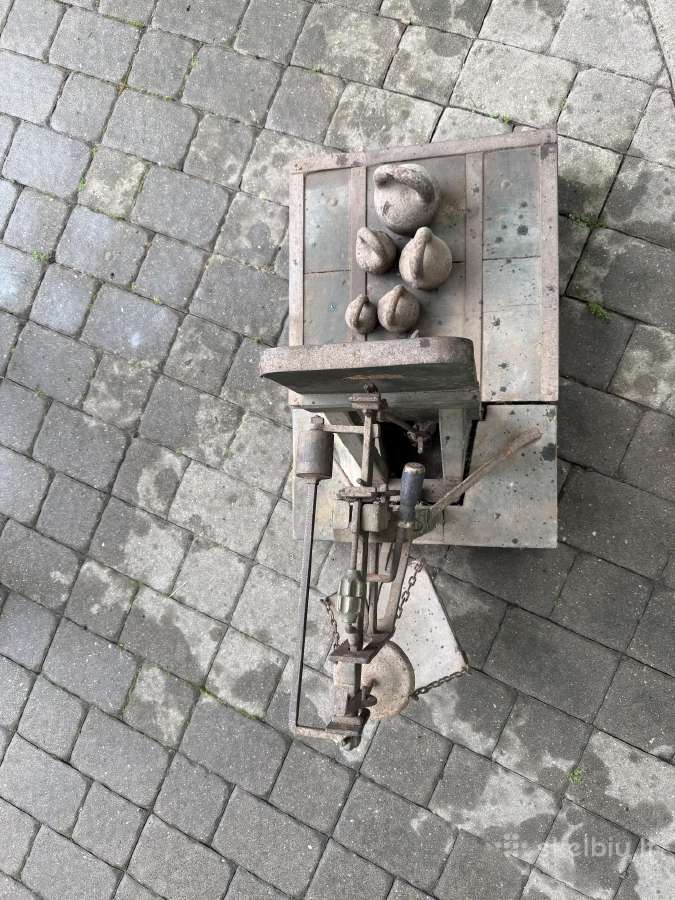 Antikvarinės svarstyklės - nuotraukos Nr. 5