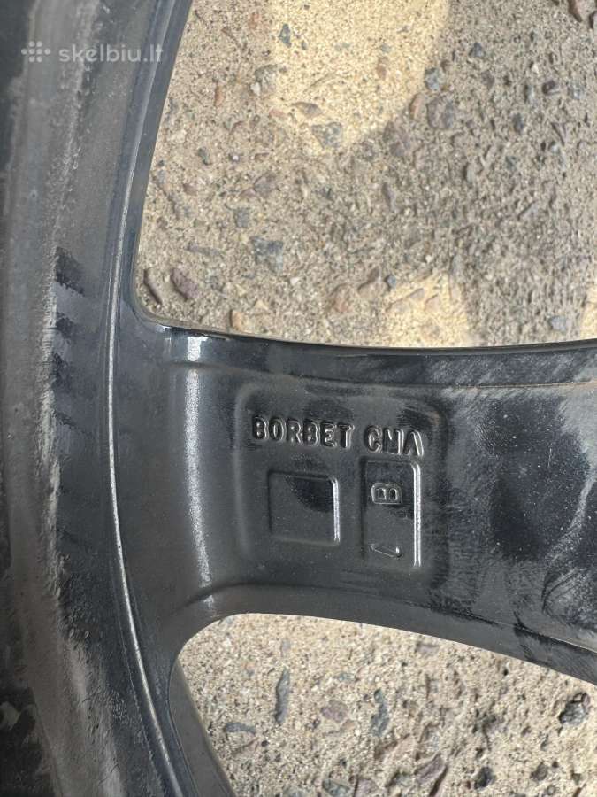 R18 Borbet ratlankiai - nuotraukos Nr. 7