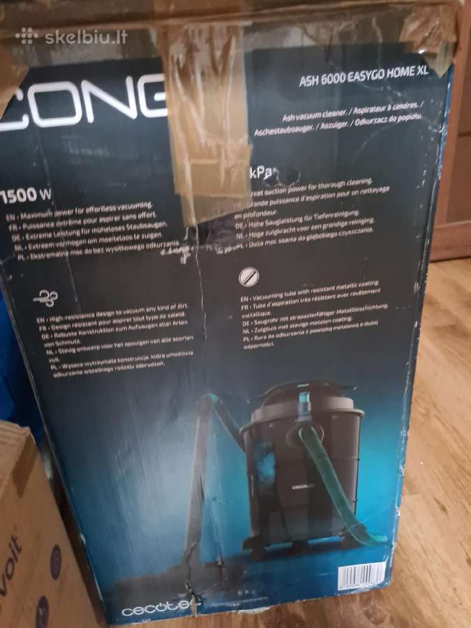 Naudotas Cecotec Conga Ash 6000 Easygo Home XL 150 - nuotraukos Nr. 2