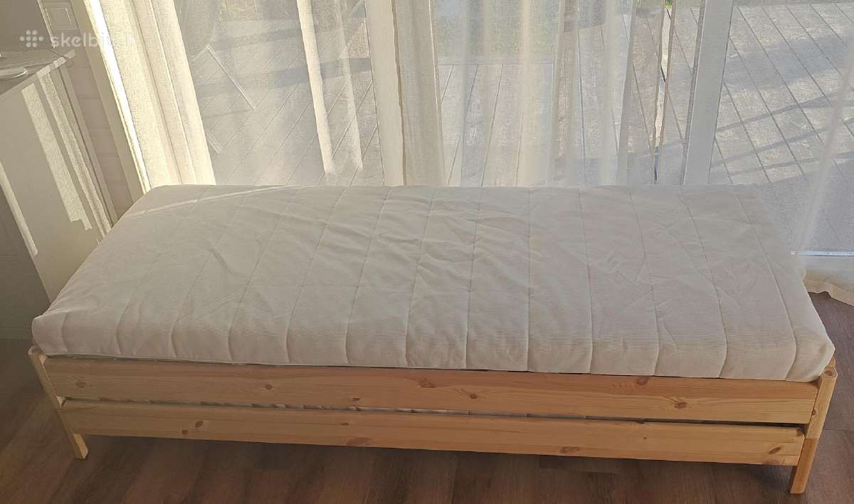 Universalios Ikea lovos vaikų ar svečių kambariui - nuotraukos Nr. 5