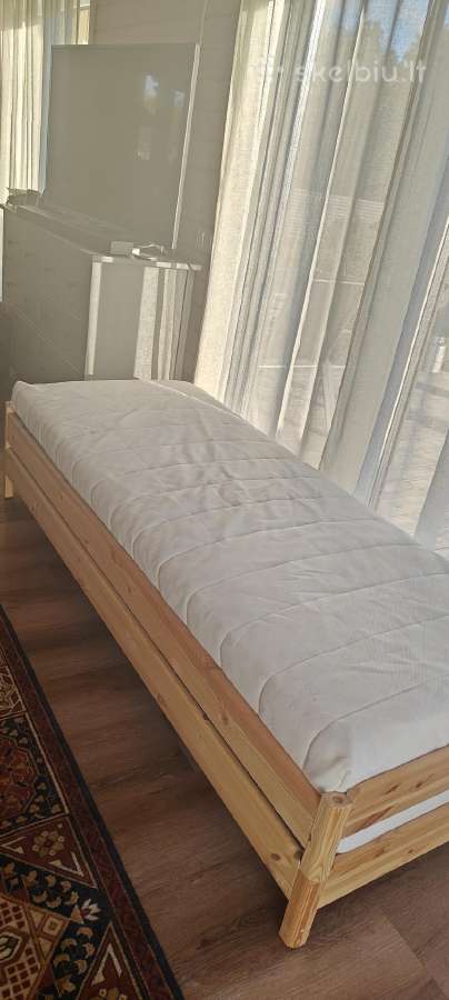 Universalios Ikea lovos vaikų ar svečių kambariui - nuotraukos Nr. 6