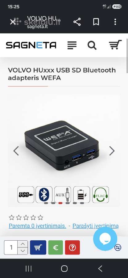 Bluethoof adapteris volvo - nuotraukos Nr. 3