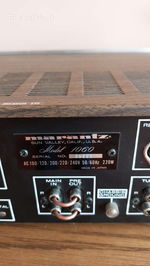 Marantz 1060 - nuotraukos Nr. 5
