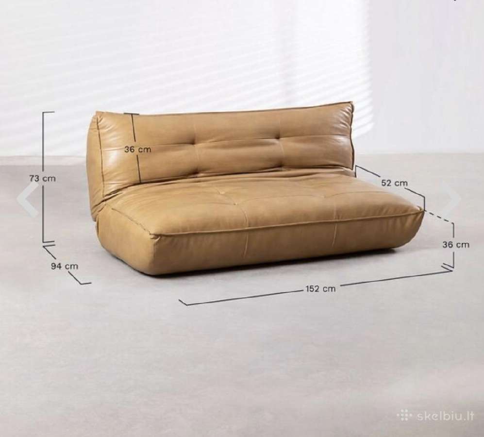 Mattin dvivietė sofa-lova, 152 cm – kaip nauja - nuotraukos Nr. 4