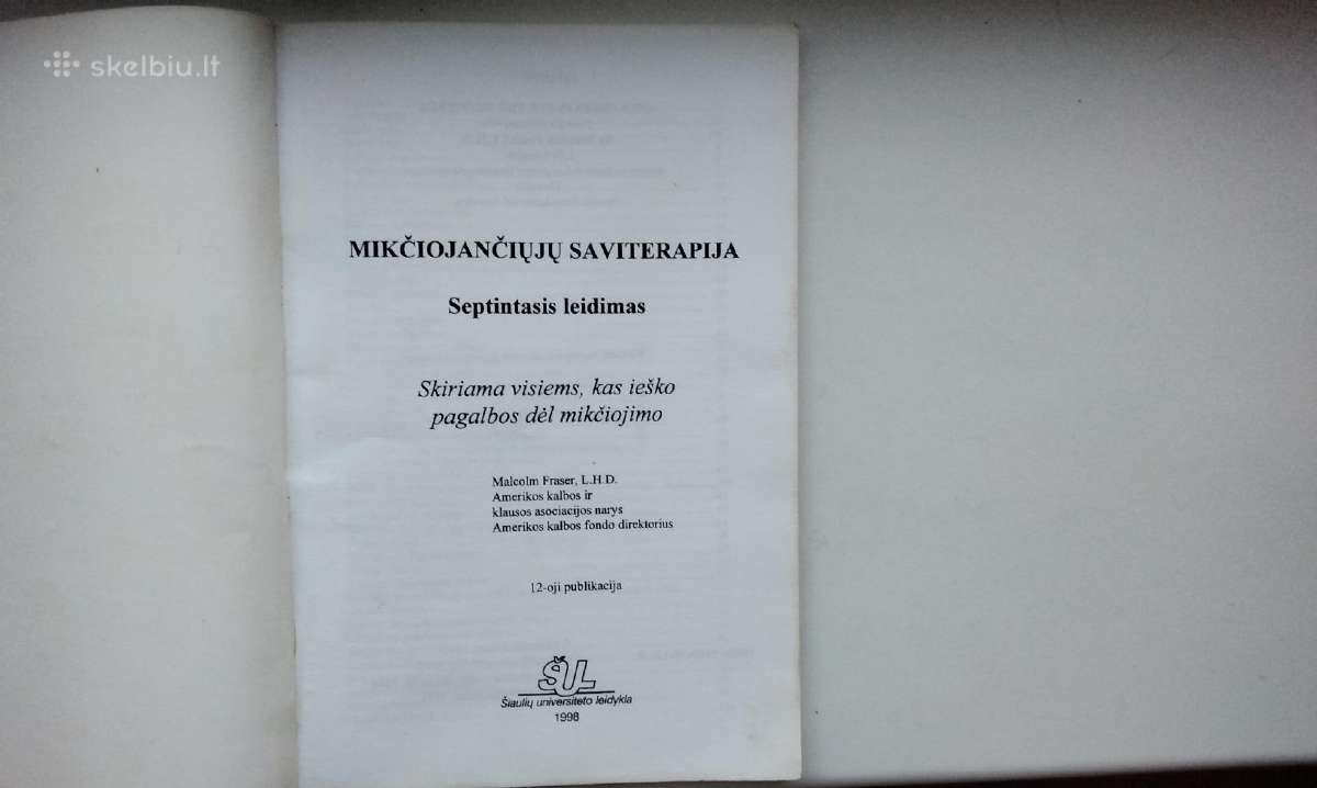 Mikčiojančiųjų saviterapija - nuotraukos Nr. 2