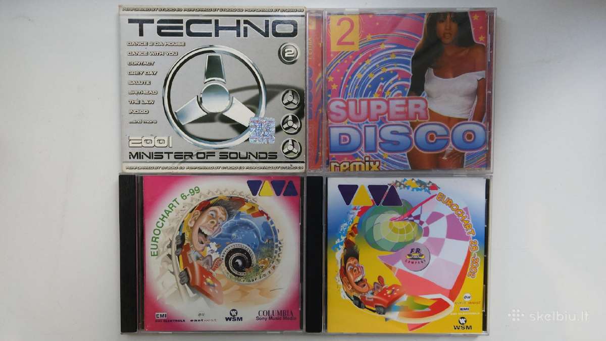 Įvairūs nostalgiški Audio CD - nuotraukos Nr. 13