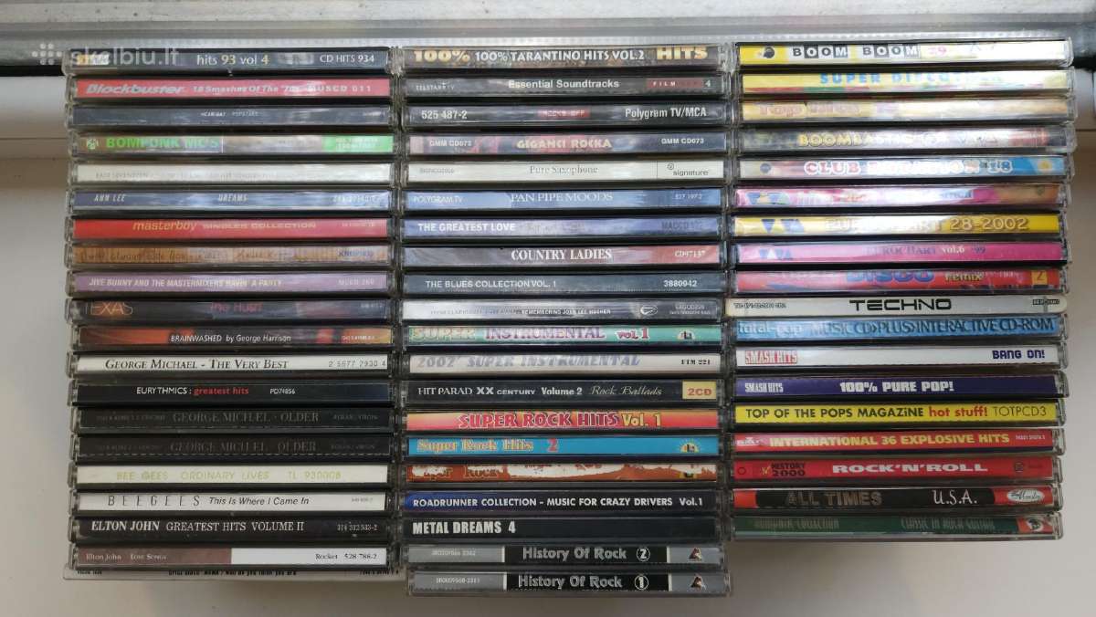Įvairūs nostalgiški Audio CD - nuotraukos Nr. 16