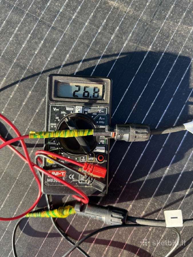 Lanksti saulės baterija (panelė) 130w - nuotraukos Nr. 3