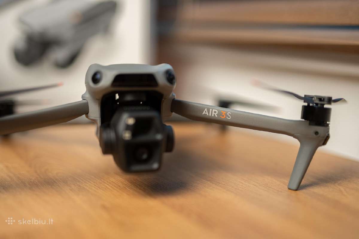 Dji Air 3s Fly More Combo Rc2 su priedais - nuotraukos Nr. 2