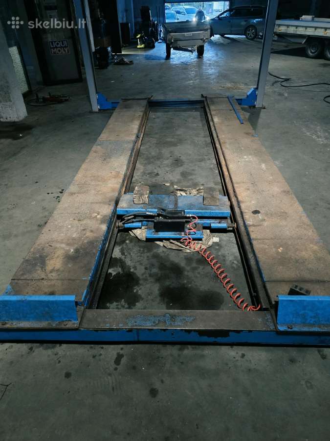 4 kolonų automobilinis keltuvas 5,5 t, 380 V - nuotraukos Nr. 4