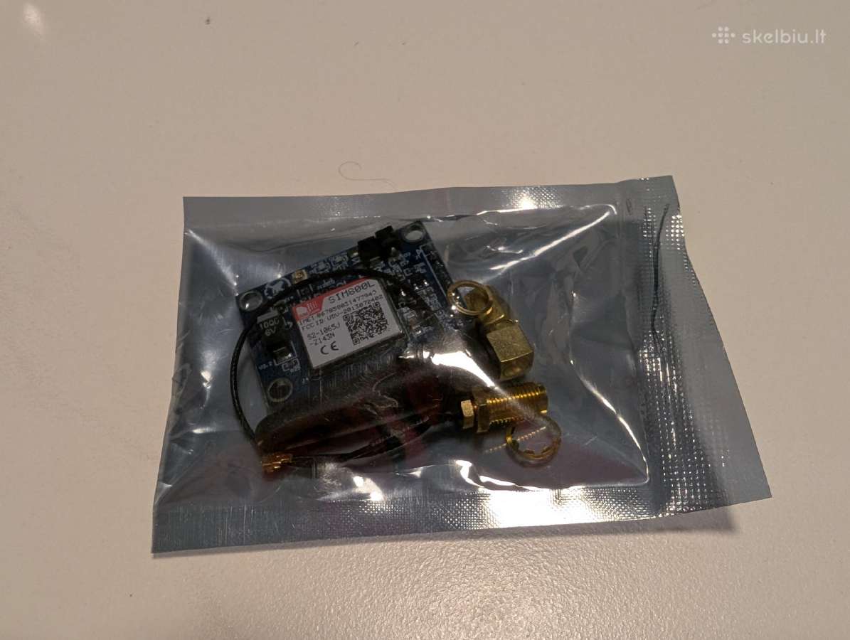 Sim800l Gsm/gprs moduli su Sim ir antena - nuotraukos Nr. 2