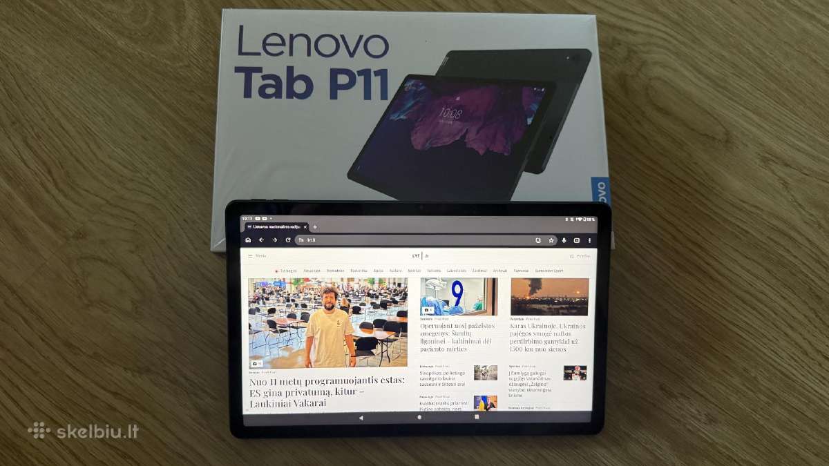 Ideali ir galinga Lenovo Tab P11 planšetė - nuotraukos Nr. 6