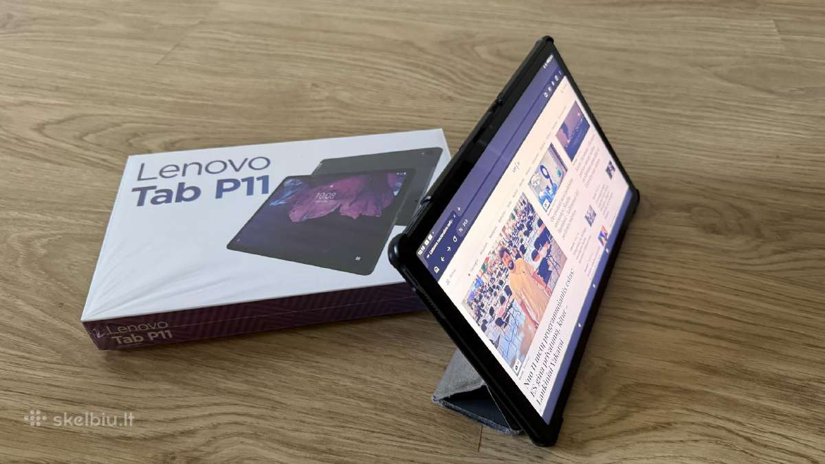 Ideali ir galinga Lenovo Tab P11 planšetė - nuotraukos Nr. 2