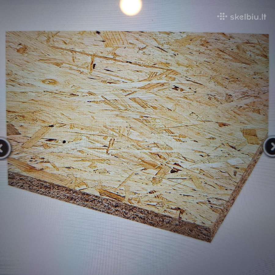 Parduodu Osb-3 plokštes 2500x1250x15mm . Vnt-12€. - nuotraukos Nr. 2