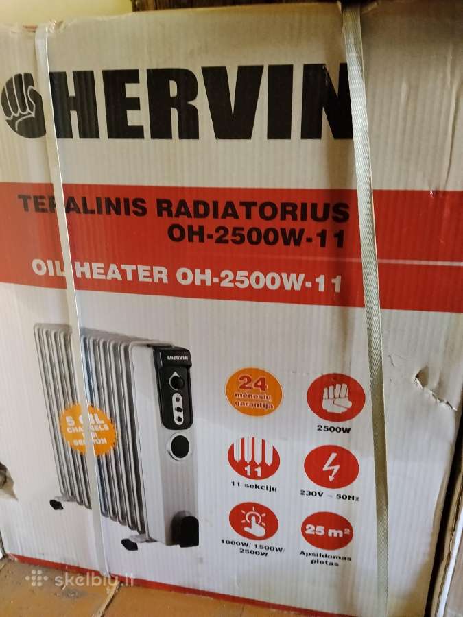 Parduodu elektrinį tepalini radiatorių - nuotraukos Nr. 2