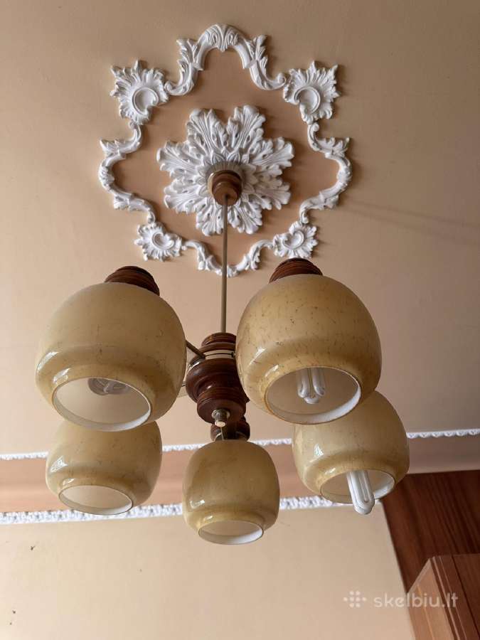 Senoviniai šviestuvai lubiniai ir sieniniai - nuotraukos Nr. 5
