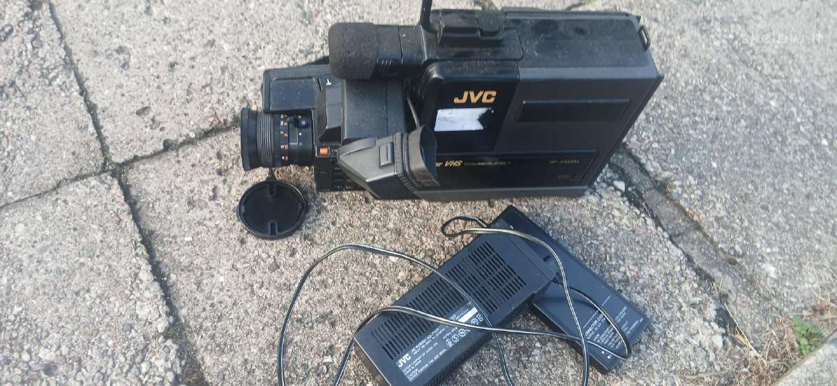 JVC svhs kasetinė video kamera - nuotraukos Nr. 3