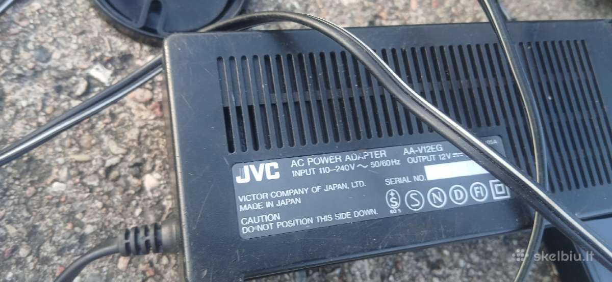JVC svhs kasetinė kamera - nuotraukos Nr. 5