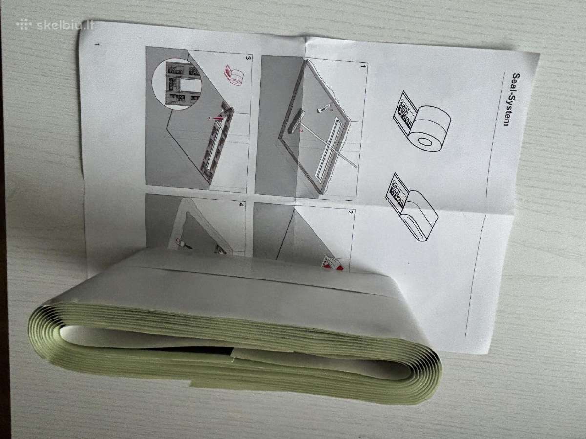 Sandarinimo juosta „Seal System“ dušo latakui - nuotraukos Nr. 2
