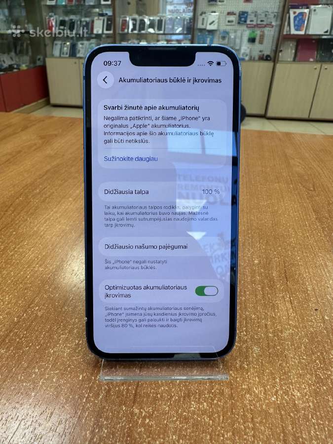 Apple iPhone 13 Mini 128 GB (Naudotas) - nuotraukos Nr. 2