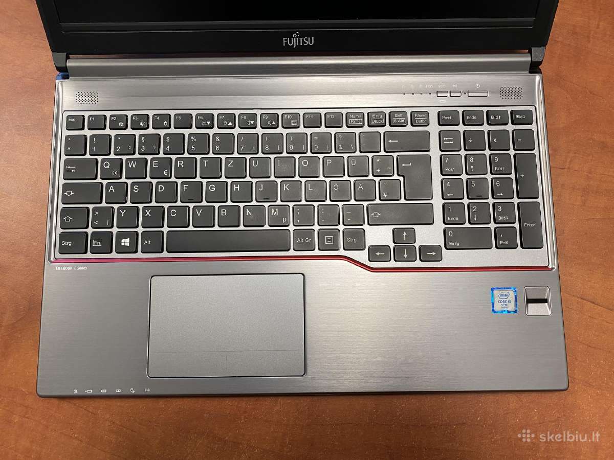 Fujitsu Lifebook E756 i5-6300u /8/ 128 - nuotraukos Nr. 7