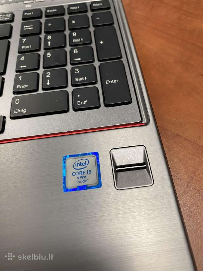 Fujitsu Lifebook E756 i5-6300u /8/ 128 - nuotraukos Nr. 9