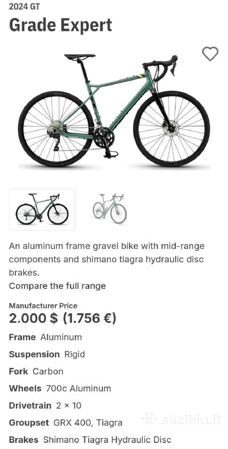 GT Grade Expert. M dydis. Naujas! - nuotraukos Nr. 3