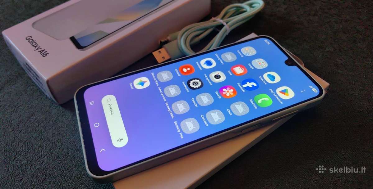 Samsung galaxy A16 128gb komplektas dezuteje - nuotraukos Nr. 2