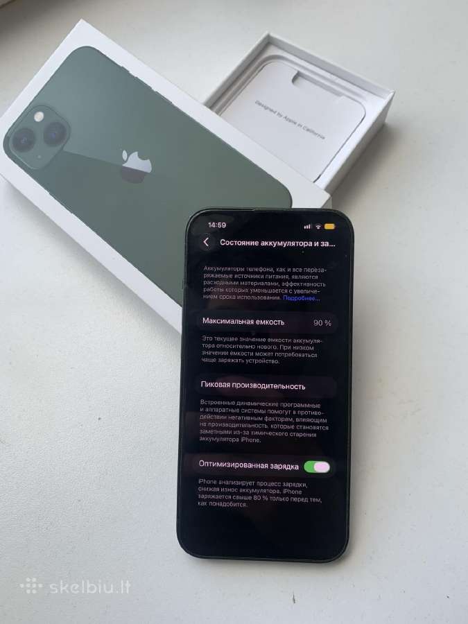 iPhone 13 128gb - nuotraukos Nr. 4