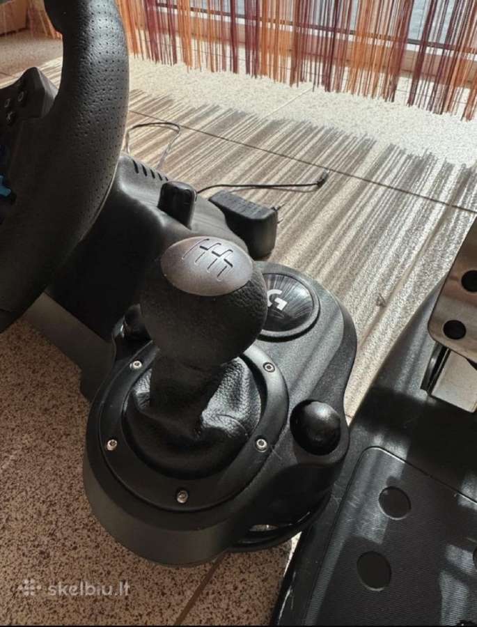 Logitech g29 + shifteris - nuotraukos Nr. 3