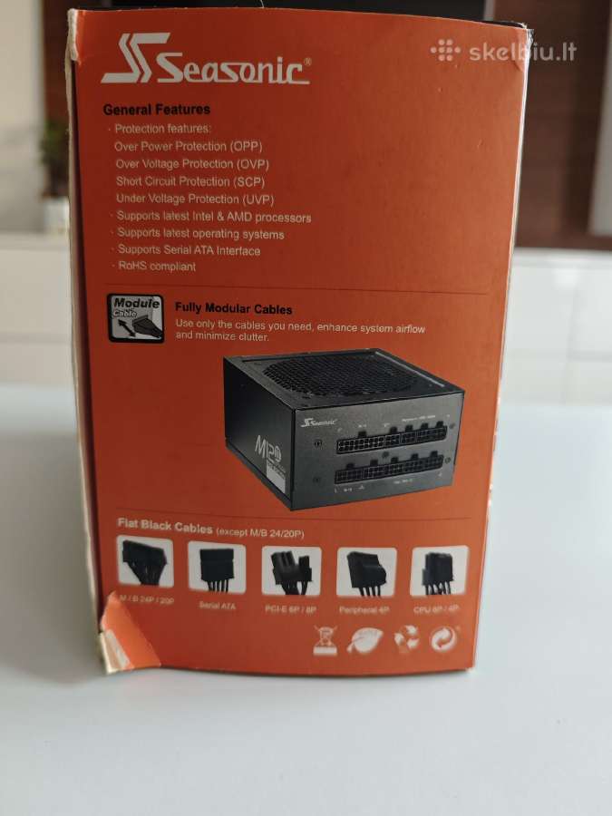 Seasonic 620w maitinimo blokas - nuotraukos Nr. 5