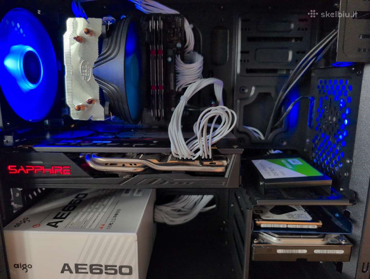 Gaming, i5-7500, 16gb Ddr4 RAM, SSD + 1tb HDD - nuotraukos Nr. 2